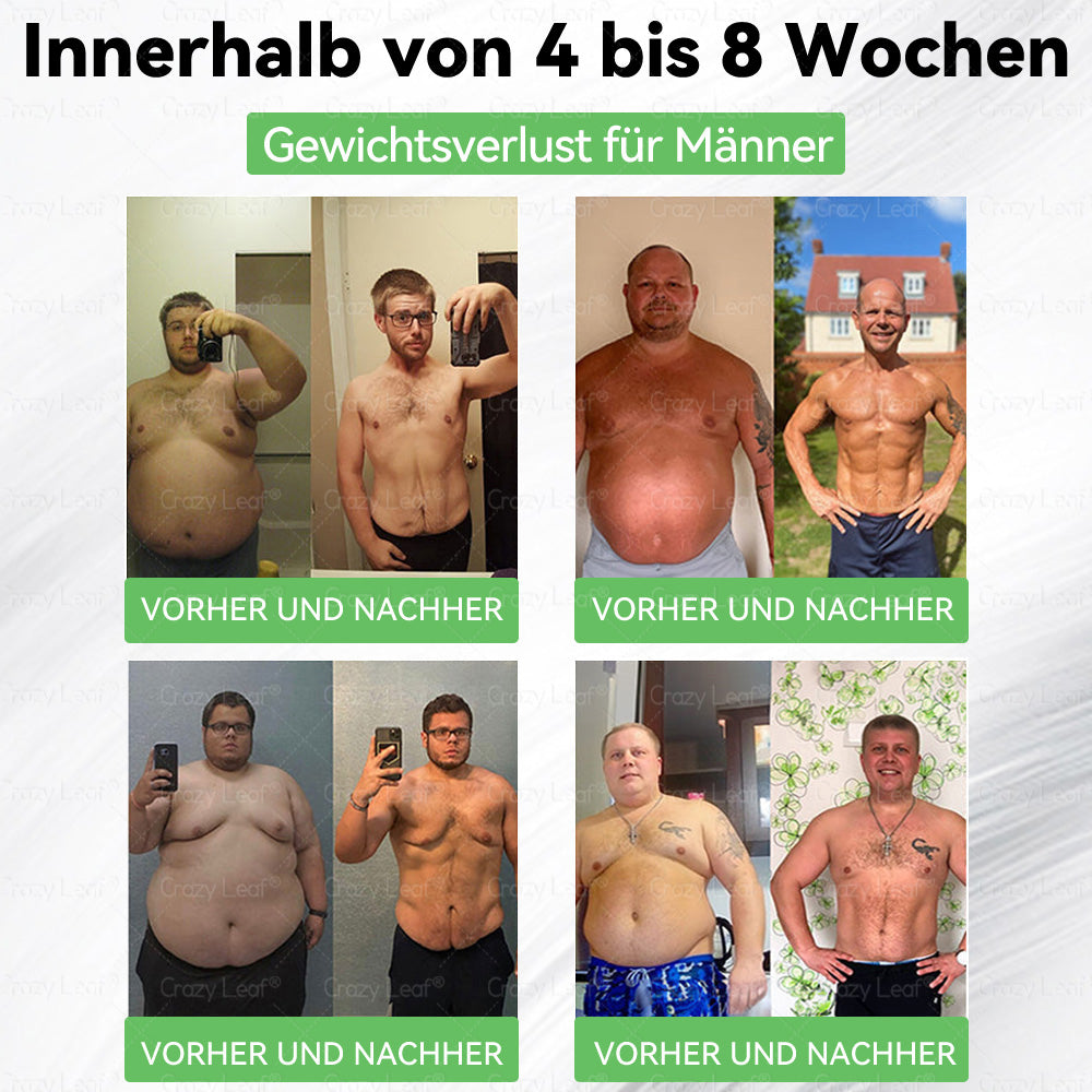 Nur noch 5 Packungen CrazyLeaf® übrig! 🎉 Wir bieten extra 50% Rabatt! Hol dir deinen Traumkörper – jetzt oder nächstes Jahr! ✨