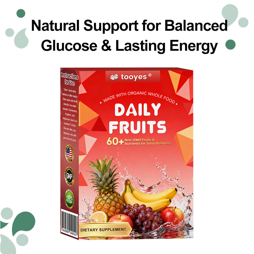 Natural Support for Balanced Glucose & Lasting Energy